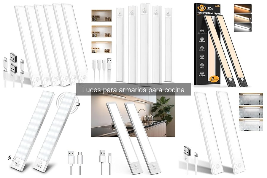 Luces para Armarios de Cocina: Dónde Comprarlas y Precios