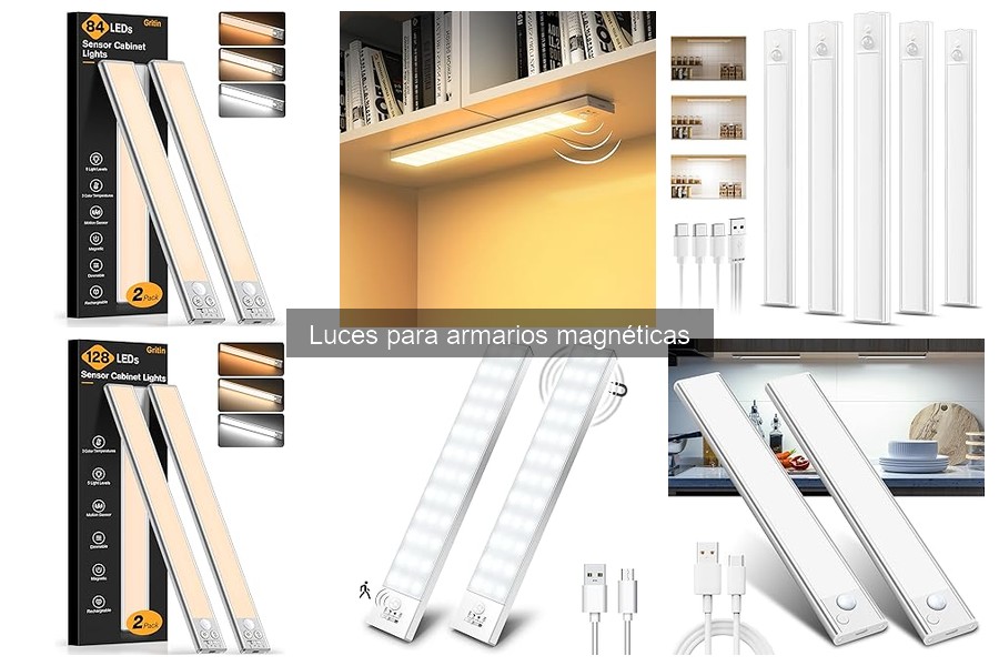 Luces para armarios magnéticas: ¿Qué son y cómo funcionan?