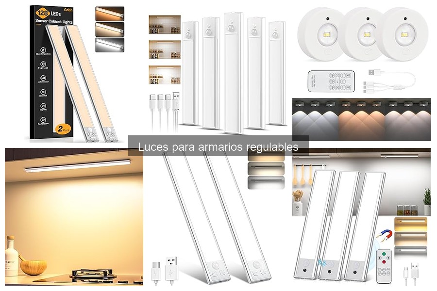 Luces para Armarios Regulables: Ventajas y Características