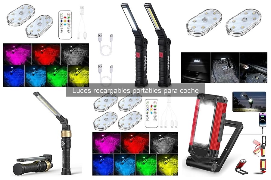 Luces Recargables: Mejora la Seguridad en la Carretera