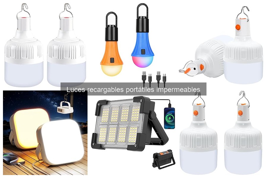 Luces Recargables Portátiles Impermeables: Ventajas y Usos