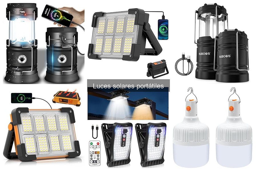 Luces solares portátiles para emergencias: ¿son efectivas?