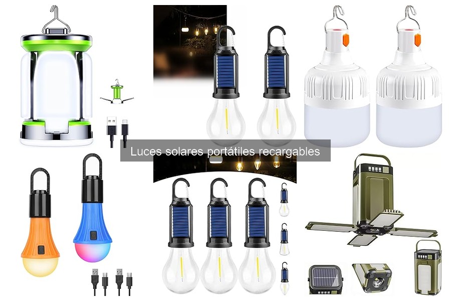 Luces Solares Portátiles Recargables: ¿Qué Son y Cómo Funcionan?