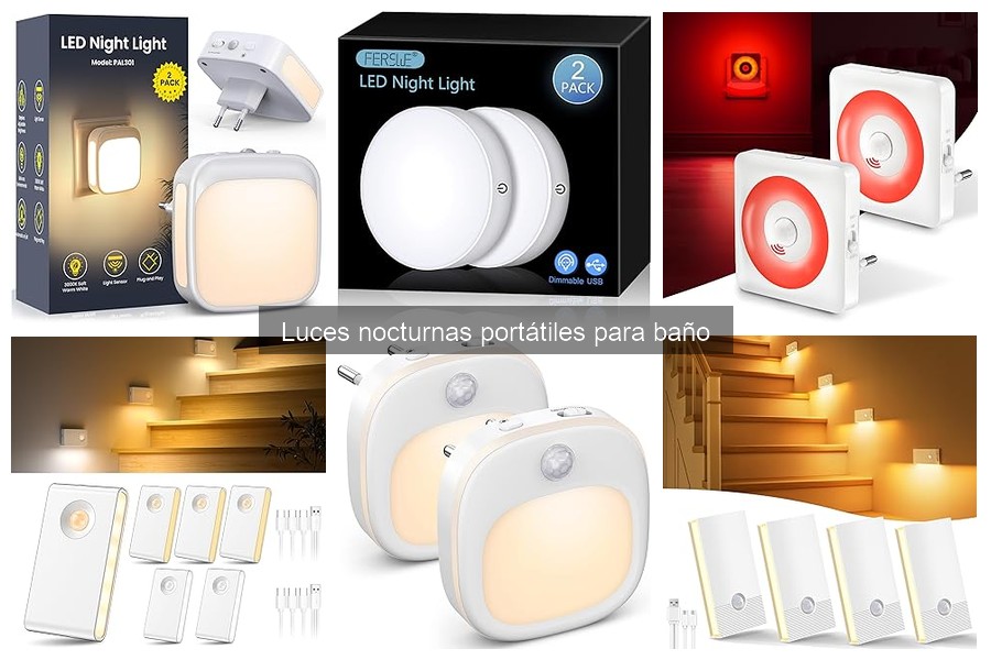 Luz Nocturna Portátil para Baño: Definición y Beneficios