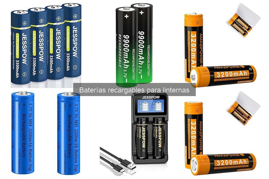 Mantenimiento de Baterías Recargables para Linternas: Consejos