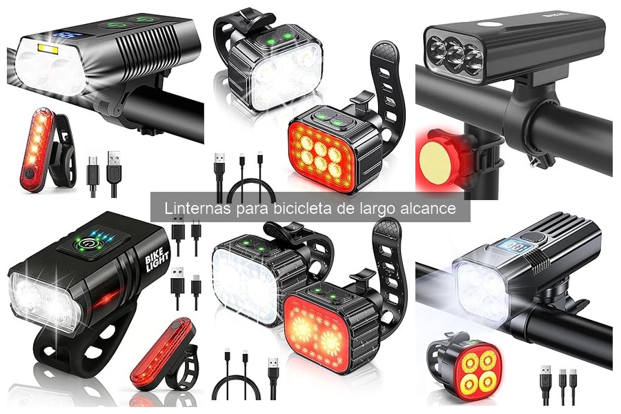 Mantenimiento de Linternas de Largo Alcance para Bicicleta