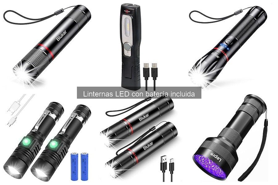Mantenimiento de Linternas LED con Batería Incluida: Consejos Útiles
