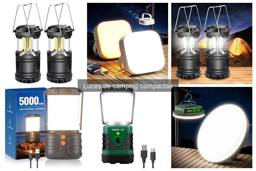 Mantenimiento de luces de camping compactas: Mejores prácticas