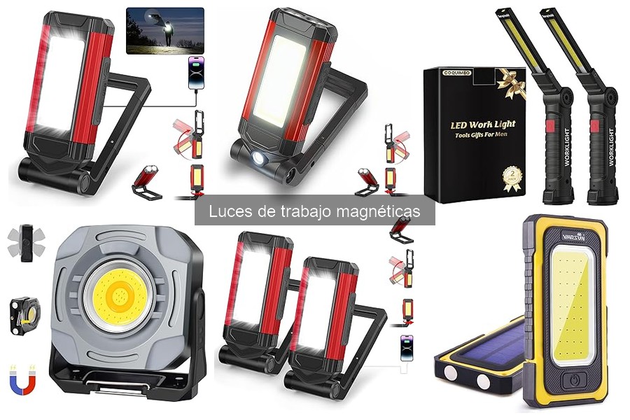 Mantenimiento de luces de trabajo magnéticas: consejos prácticos