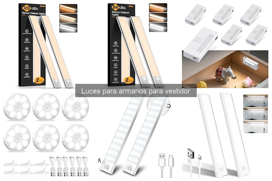 Mantenimiento de luces para armarios: consejos prácticos