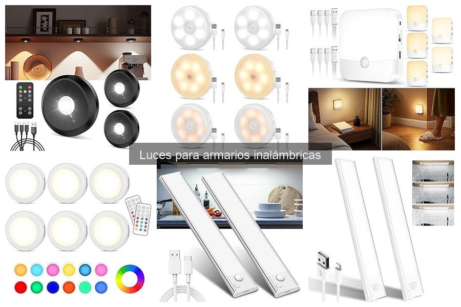 Mantenimiento de luces para armarios inalámbricas: Consejos prácticos