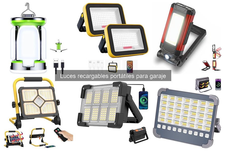 Mantenimiento de luces recargables para garaje: mejores prácticas
