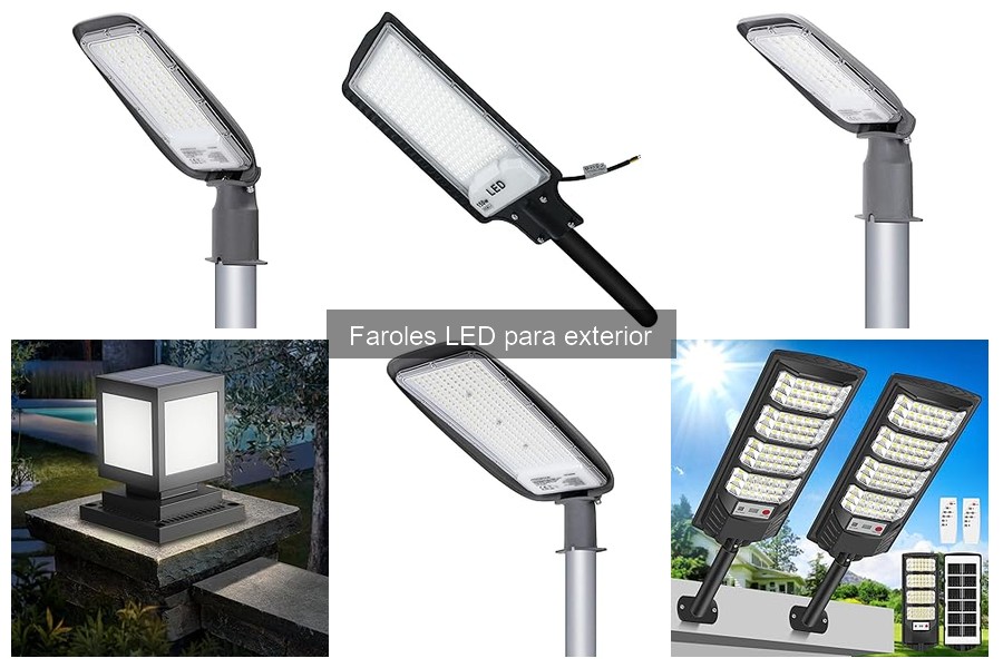 Mantenimiento eficaz de faroles LED para exterior