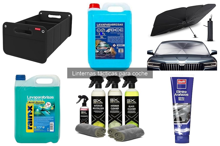 Mantenimiento y cuidado de linternas tácticas para coche