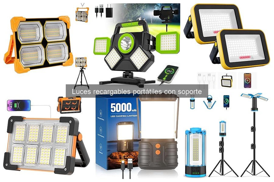 Mantenimiento y Cuidado de Luces Recargables Portátiles