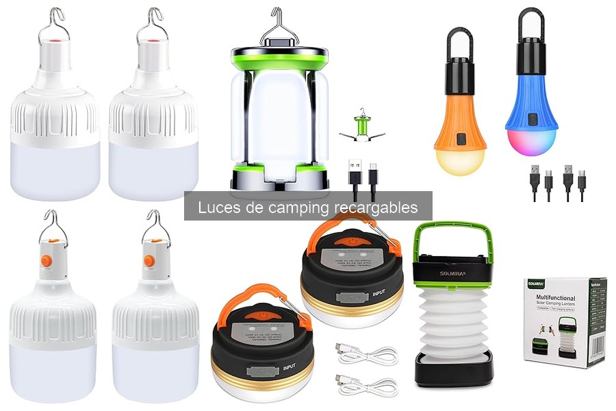 Marcas más confiables de luces de camping recargables