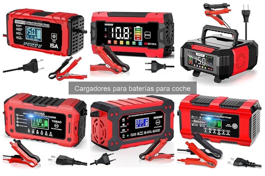 Mejor cargador de batería para coche según tipo de vehículo