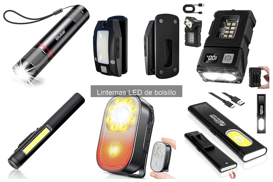 Mejor linterna LED de bolsillo para camping: comparativa 2023