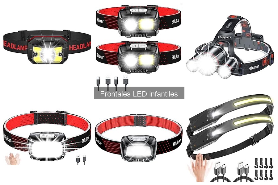 Mejores accesorios para linternas frontales LED infantiles