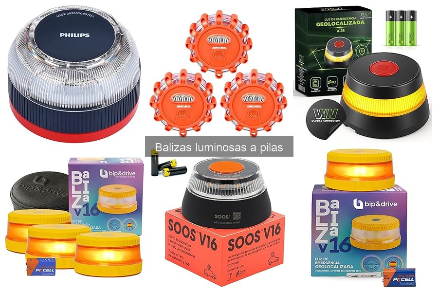 Mejores Balizas Luminosas a Pilas para Camping en 2023