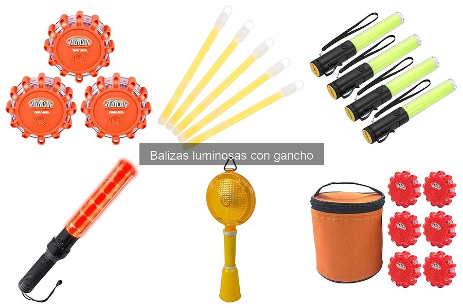 Mejores balizas luminosas con gancho para camping