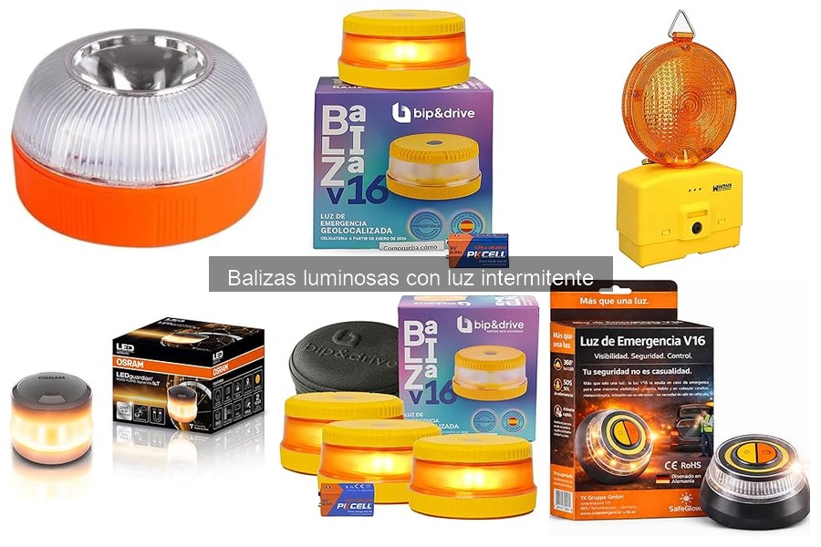 Mejores balizas luminosas intermitentes: opiniones y reseñas