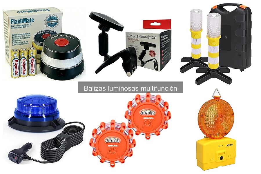 Mejores balizas luminosas multifunción para actividades al aire libre