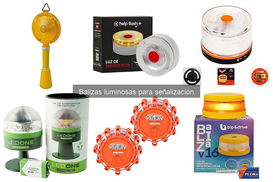 Mejores Balizas Luminosas para Seguridad en Carreteras