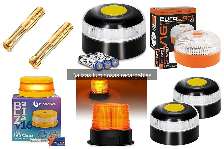Mejores balizas luminosas recargables para camping
