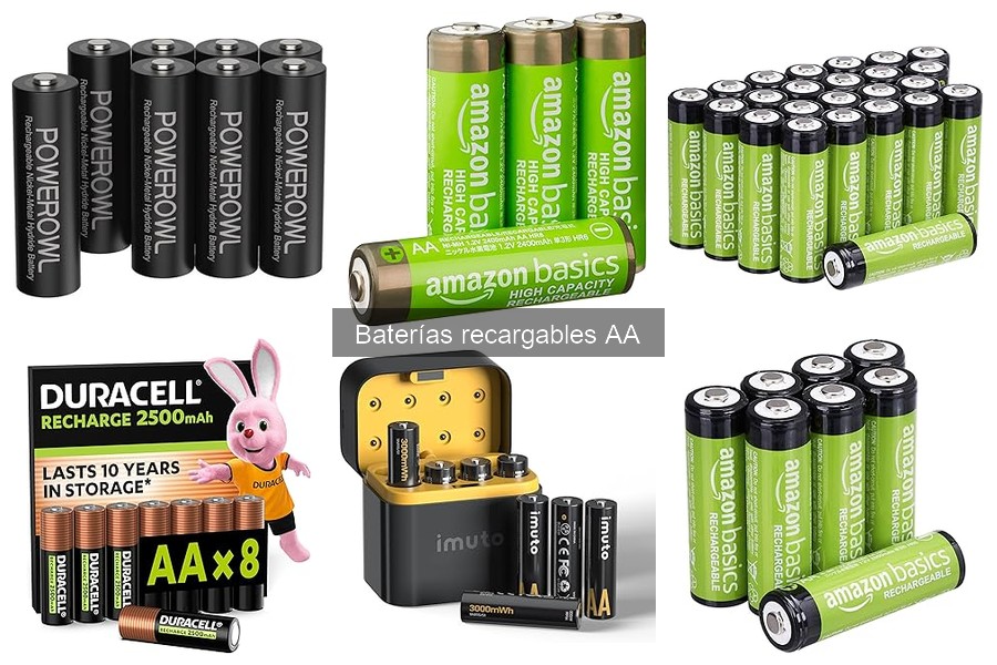Mejores baterías recargables AA para cámaras en 2023