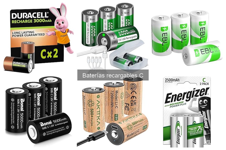 Mejores baterías recargables para linternas en 2023