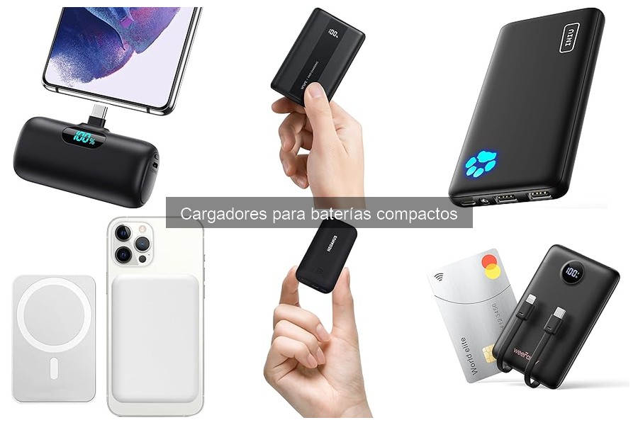 Mejores cargadores compactos para dispositivos móviles en 2023