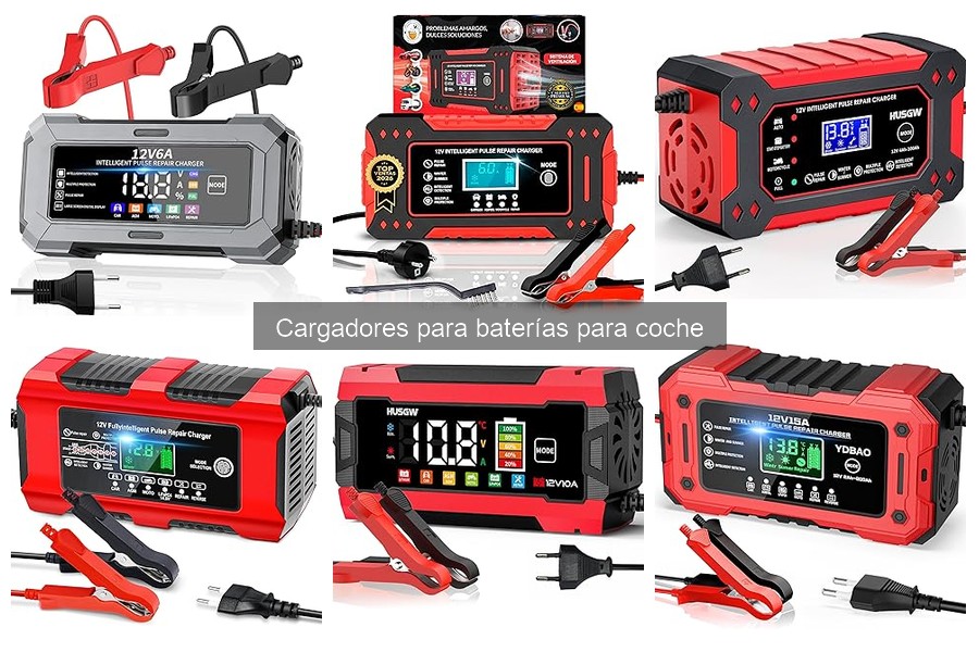 Mejores cargadores de batería para coche en 2023
