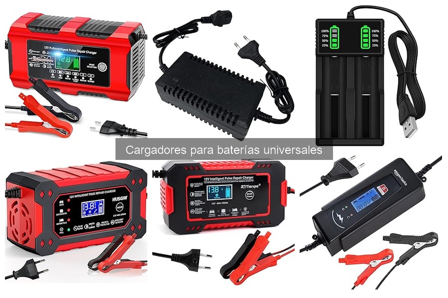 Mejores cargadores universales para cámaras y herramientas
