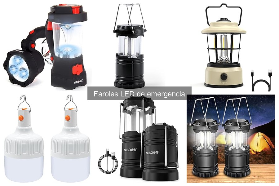 Mejores faroles LED de emergencia para camping en 2023