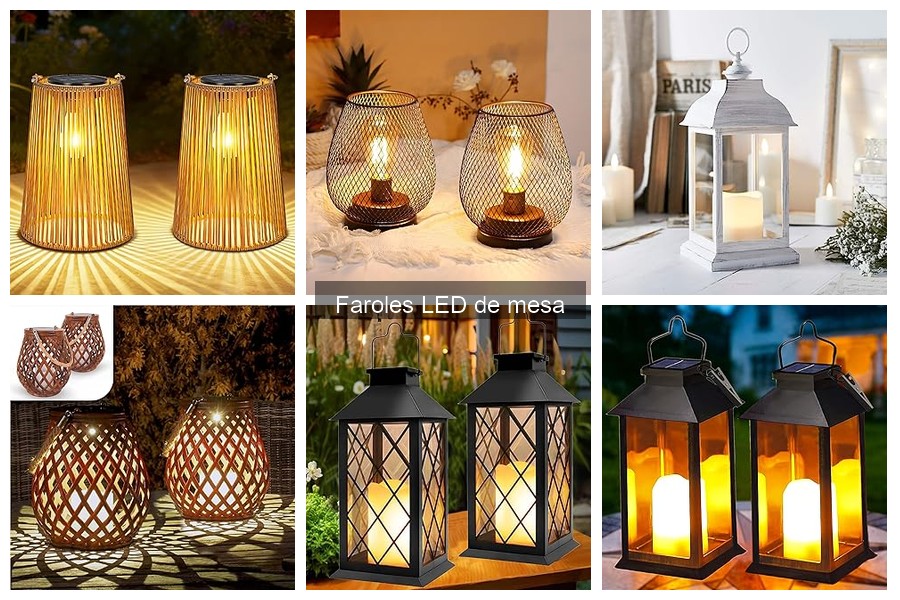 Mejores faroles LED de mesa para camping en 2023