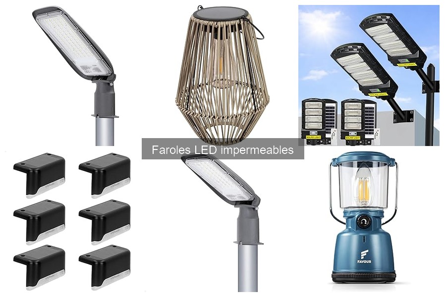 Mejores faroles LED impermeables para camping: comparativa 2023