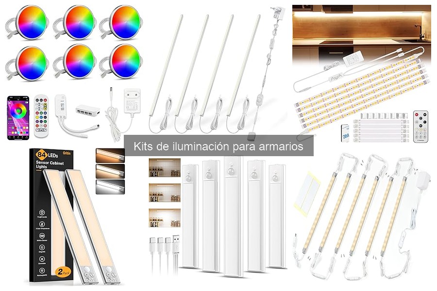 Mejores kits de iluminación para armarios en 2023