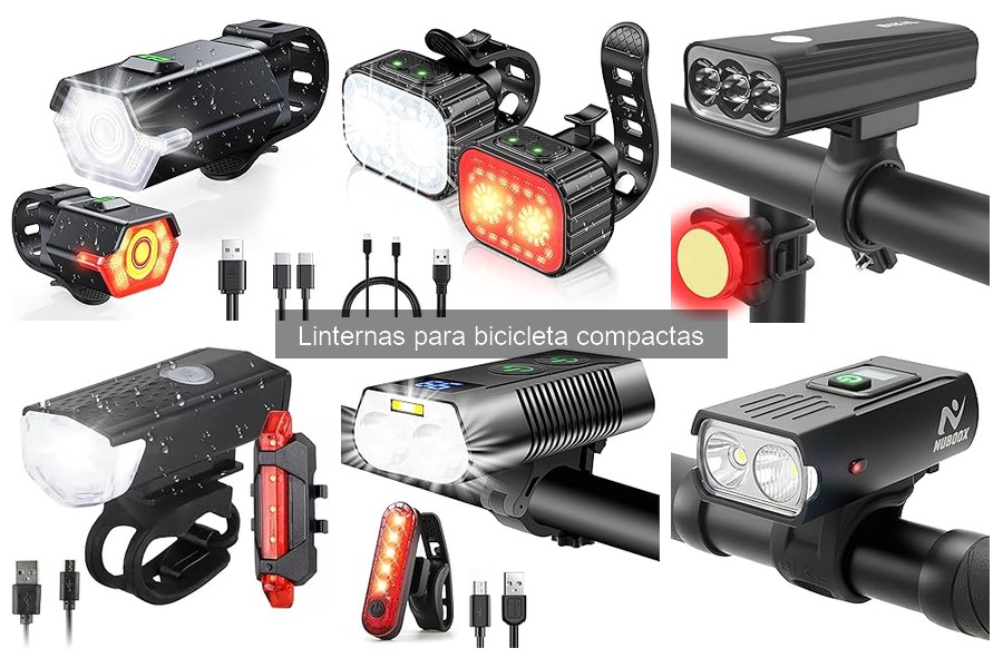 Mejores linternas compactas para bicicleta recomendadas por expertos