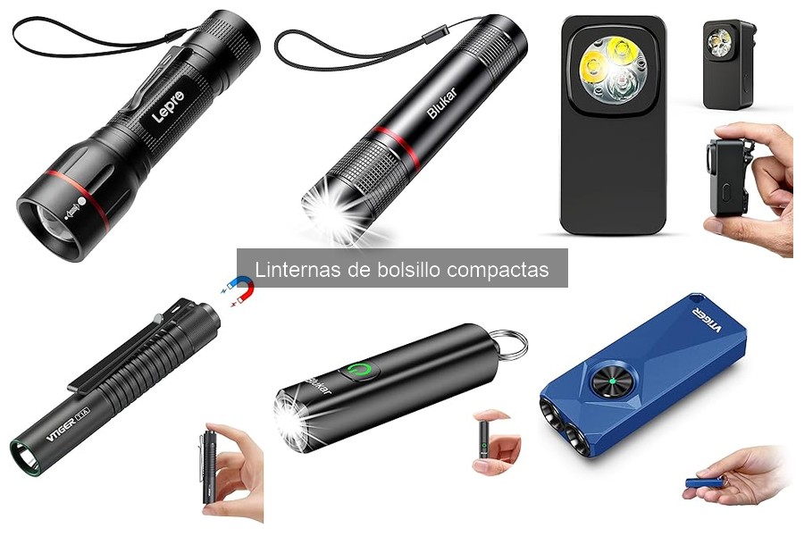 Mejores Linternas de Bolsillo Compactas para Actividades al Aire Libre