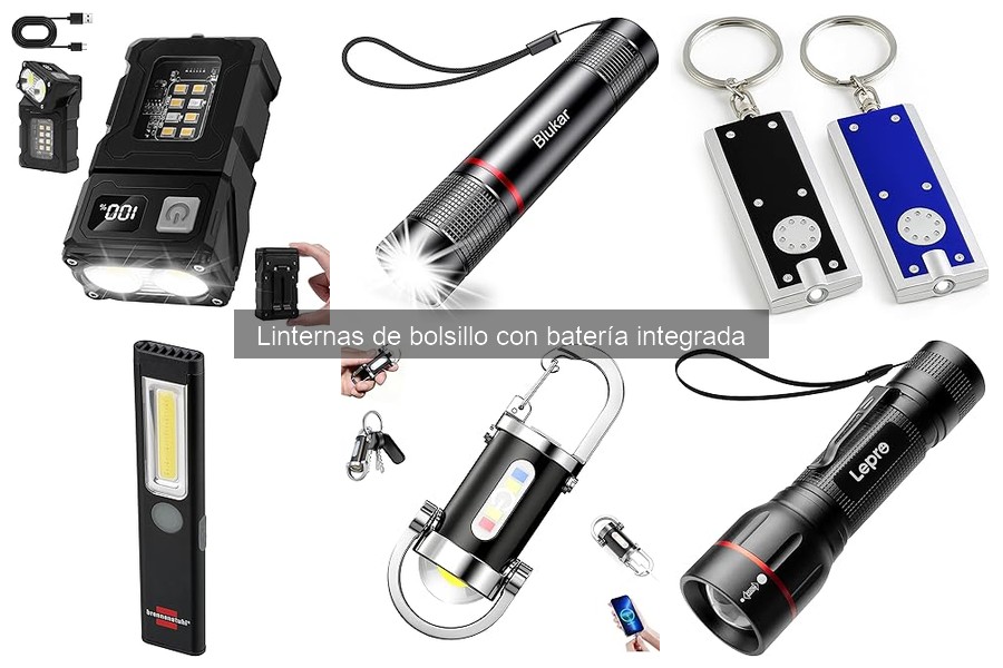 Mejores linternas de bolsillo con batería para camping