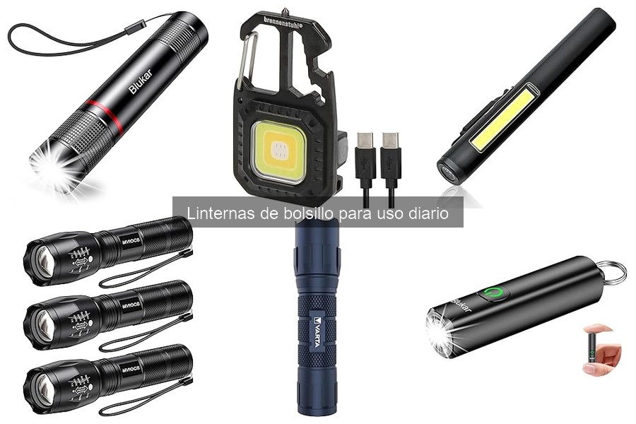 Mejores linternas de bolsillo para camping 2023: Comparativa