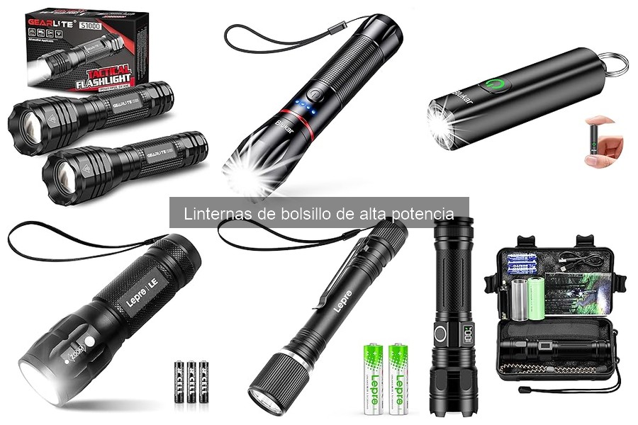 Mejores Linternas de Bolsillo para Camping en 2023