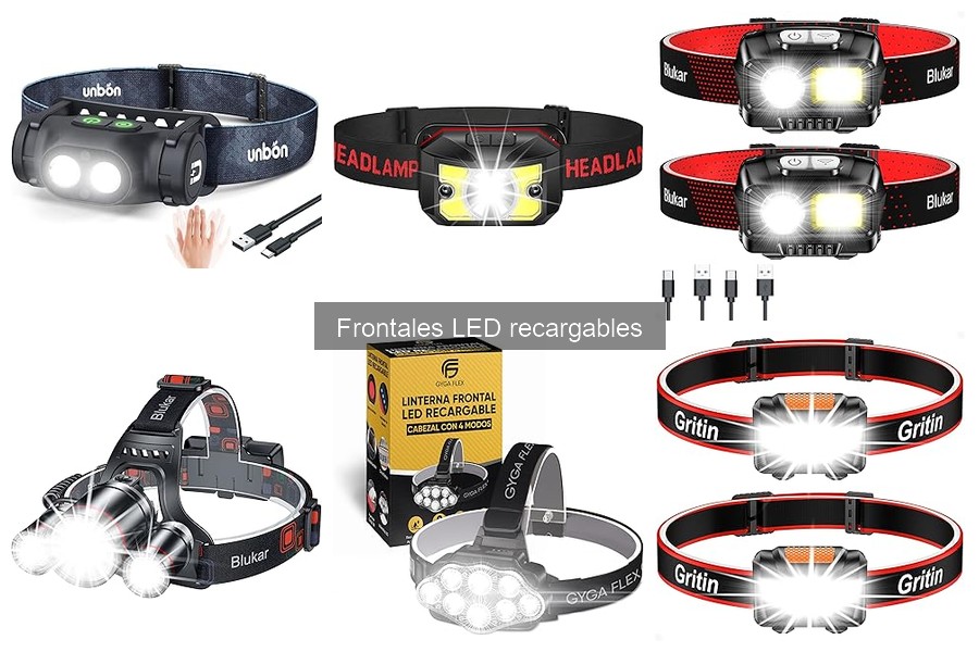 Mejores Linternas Frontales LED para Senderismo y Camping