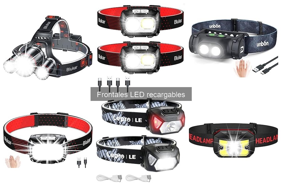Mejores linternas frontales LED recargables en 2023