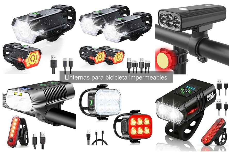 Mejores linternas impermeables para bicicletas en 2023