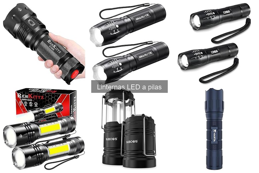 Mejores linternas LED a pilas para camping en 2023