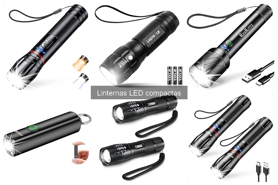 Mejores linternas LED compactas para camping en 2023