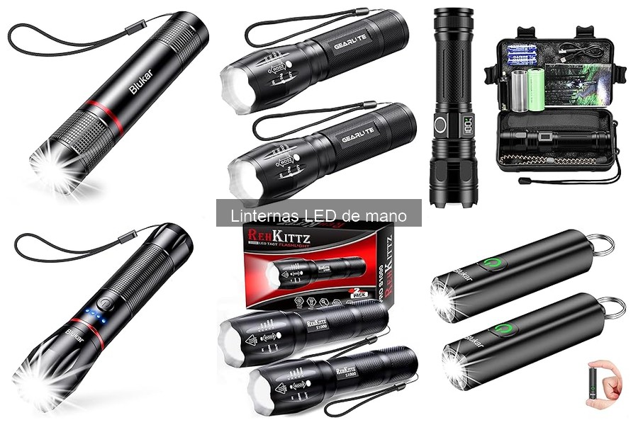 Mejores linternas LED de mano para actividades al aire libre