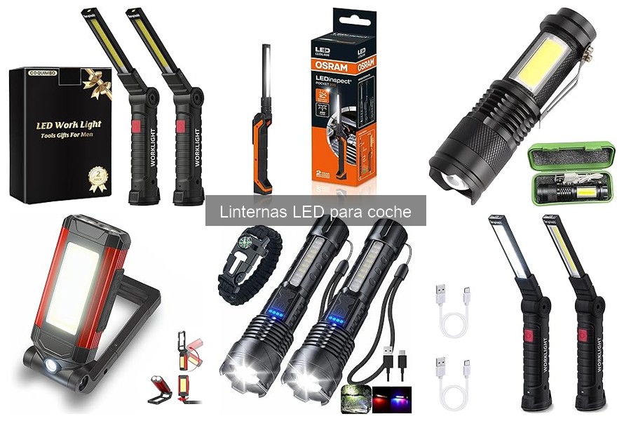 Mejores Linternas LED para Coche: Guía de Compra 2023